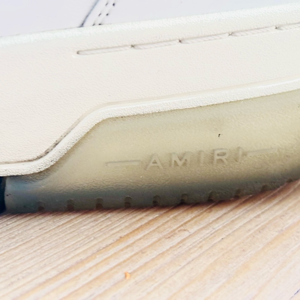 AMIRI STADIUM LOW SNEAKERS - Picture 4 of 11